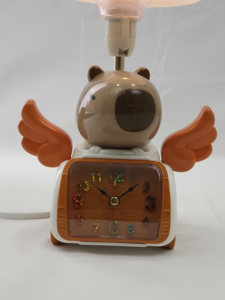 LAMPARA C/ RELOJ 16*14*30cm