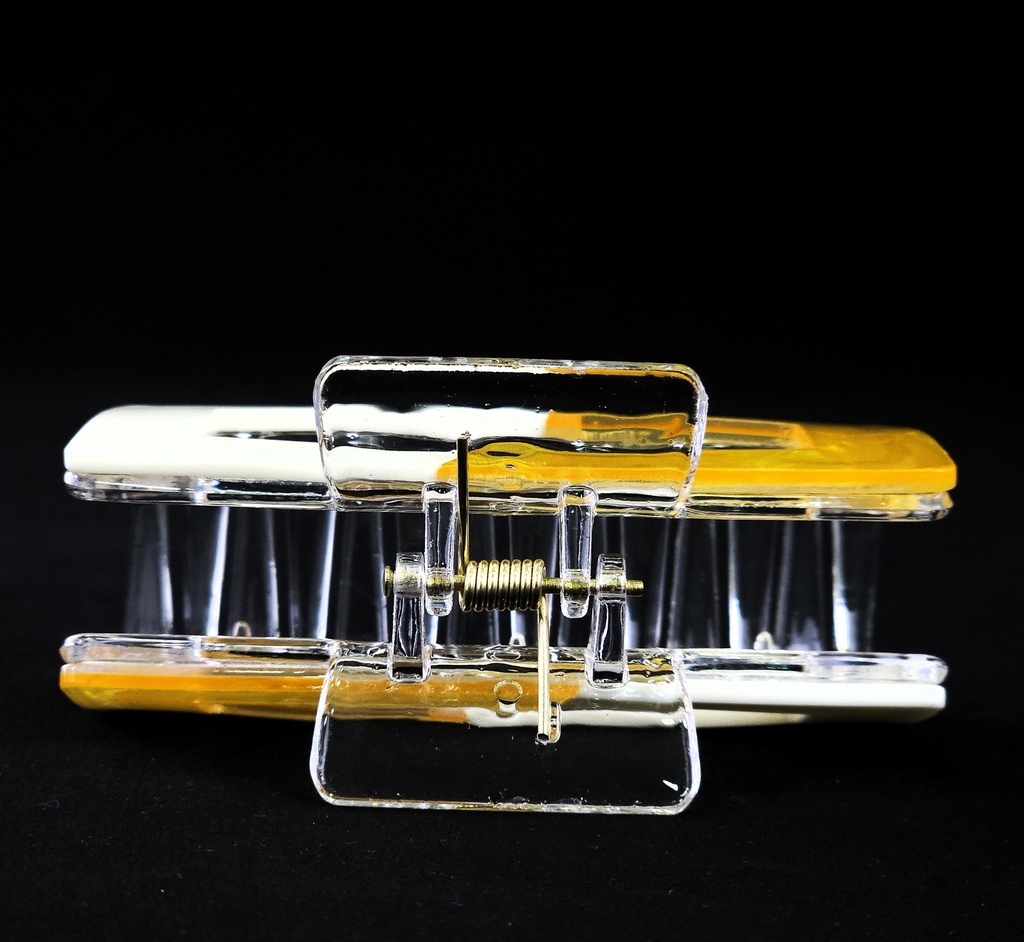 PELLIZCO PLASTICO P/ CABELLO 8.5 CM