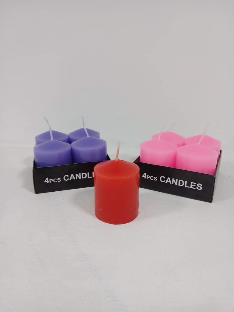 Set de 4 velas