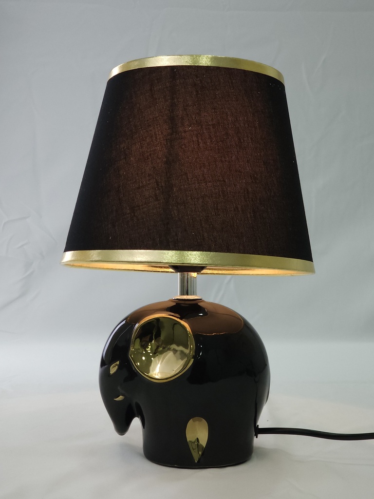 LAMPARA C/ BASE DE PORCELANA 20*20*29.5CM