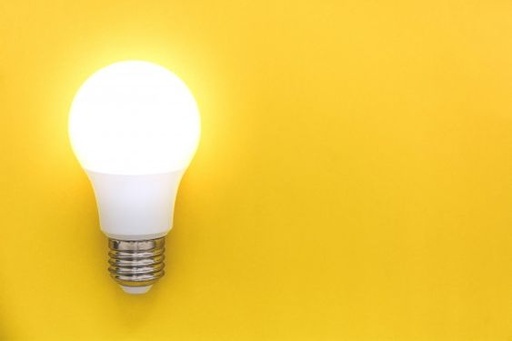 Bombillo Led. luz blanca 12wt