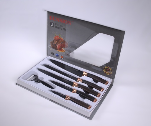 [ZK8F090248] Set de cuchillos 6 PCS
