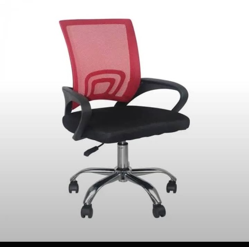 [ZK8F080058] Silla de oficina giratoria con espaldar en color