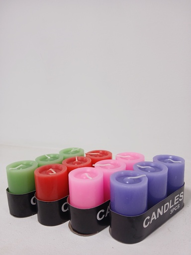 Set de tres Velas