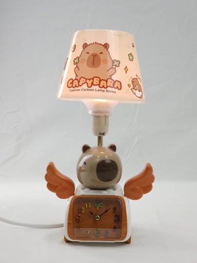 [ZK8F070166] LAMPARA C/ RELOJ 16*14*30cm