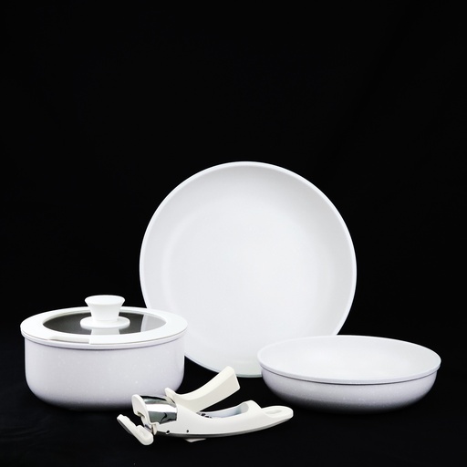 [ZK8F090594] JUEGO DE COCINA DE ALUMINIO 18+20+24CM 5 PCS